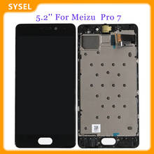 Pantalla LCD TFT / AMOLED de 5,2 pulgadas para MEIZU Pro 7, montaje de Digitalizador de pantalla táctil, M792M, M792H, con marco 2024 - compra barato