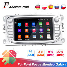 AMPrime 2 Din Car Multimedia player 7" Android For Ford/Focus/C-Max/Mondeo/Galaxy Autoradio GPS Wifi Car Radio Mirrorlink FM USB 2024 - buy cheap