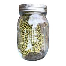 Sprouting Jar with Stainless Steel Screen Lid Wide Mouth Quart Mason Sprouter HX6D 2024 - buy cheap