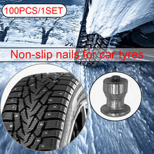 100pcs Winter Wheel Lugs Car Tires Studs Screw Snow Spikes Tyre Sled Snow Chains Studs For Shoes ATV Car Motorcycle Tire 8x10mm 2024 - buy cheap