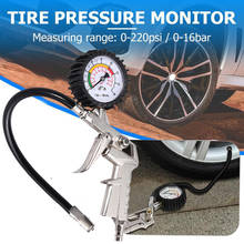 Medidor de pressão para pneus de carro, motocicleta, suv, bombas de ar, reparo de pneus, pistola de pressão para compressor de ar 2024 - compre barato