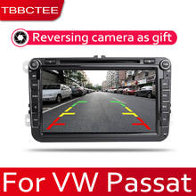 Central multimídia automotiva para volkswagen, 2din, android, rádio, gps, dvd, navegação por mirror link para volkswagen passat b7 2005-2011 2024 - compre barato