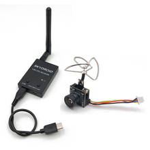 Мини-приемник 5,8G FPV UVC, видео-приемник OTG VR + 5,8G 48CH 25 мВт 100 мВт, переключаемая 600TVL FPV камера, встроенный передатчик для RC 2024 - купить недорого