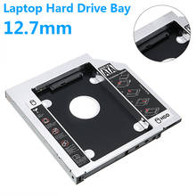 Soporte Universal de aluminio para discos de CD/DVD-ROM, Bahía de disco duro SATA HDD SSD de alta calidad, para Notebook, 1 unidad 2024 - compra barato