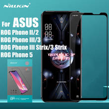 Nillkin Anti-Explosion CP + Pro Полное покрытие, защита экрана, закаленное стекло для Asus ROG Phone 5 III 3 Strix 2024 - купить недорого