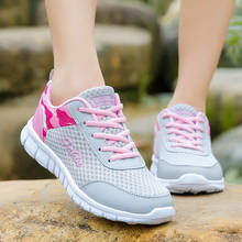 Mulheres verão malha de ar tênis corrida respirável malha esportes sapatos mulher rosa roxo tênis feminino 42 tamanho ginásio tênis 2024 - compre barato