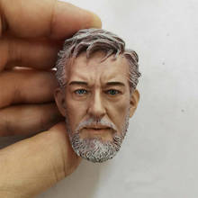 Delicate Hot 1/6 Scale Obi-Wan Kenobi B Style Head Sculpt Fit 12" Figure 2024 - buy cheap