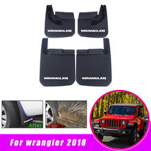 Mud Flaps for Jeep for Wrangler JL 2018 Mudguards Splash Guards for Fender Mud Flap Car Accessories 2024 - buy cheap