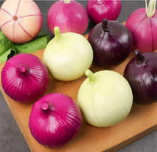 Faux onion fake artificial vegetables model hotel dining room hall restaurant store shop decoration simulation Vegetables props 2024 - buy cheap