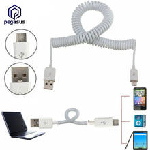Cable de 3 pies de memoria USB Micro 5pin 5P macho A USB 2,0 A macho, Cable de enchufe blanco/negro 2024 - compra barato