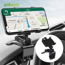 Untoom-Soporte de teléfono para salpicadero de coche, espejo retrovisor de 360 grados, soporte de navegación GPS, soporte de teléfono móvil 2024 - compra barato