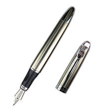 High quality Fountain pen Full metal Stainless steel luxury pens Jinhao X450 Caneta Stationery Office school supplies ink Refill 2024 - buy cheap