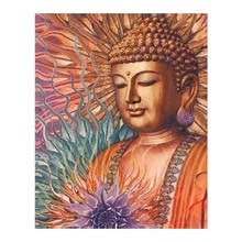 5D DIY Diamond Painting Buddha Statue Religion Portrait Full Drill Buddhism Mosaic Embroidery Cross Stitch Home Decor Gift 2024 - buy cheap