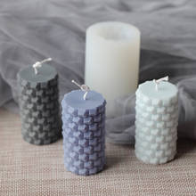 Molde de silicona con forma de panal de abeja para velas, moldes de resina para decoración de velas, suministros de colores 2024 - compra barato