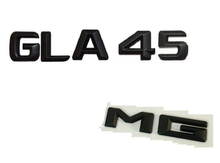 Черные буквы GLA 45 для эмблемы ствола AMG W156 GLA45 Для AMG 2024 - купить недорого