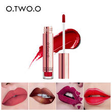 O.TW O.O-lápiz labial líquido mate, maquillaje de labios súper impermeable, no pegajoso, brillo de labios marrón oscuro, regalo de cumpleaños para mujer a granel 2024 - compra barato