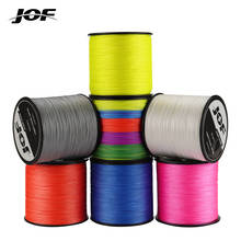 JOF 4 Strands300M PE Multicolor Braided Fishing Line Superior Extreme Strong 100% SuperPower  8 Strands 2024 - buy cheap