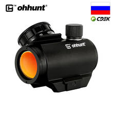 ohhunt Low Power Compact 1X21 3 MOA Red Dot Sight Scope Weaver Picatinny Mount Tactical Hunting Rifle Riflescopes 2024 - buy cheap