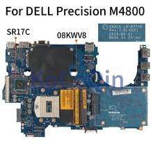 For DELL Precision M4800 Notebook Mainboard CN-08KWV8 08KWV8 VAQ10 LA-9772P Laptop Motherboard SR17C DDR3 2024 - buy cheap
