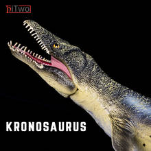 HiTwo-figuras de acción originales de animales salvajes, modelo Sealife de PVC, juguetes cognitivos, regalo para niños, Kronosaurus 2024 - compra barato