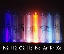 8 редких светящихся газов в герметичном стекле, 99.999% чистый криптон, гелий, неоновый аргон, ксенон, кислород, азот, водородный элемент, коллекция 2024 - купить недорого