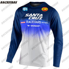 SANTA CRUZ 2020 Enduro Bike Jerseys Motocross Racing Jersey Downhill Mountain DH Long Sleeve Cycling Clothes MTB MX BMX T-shirt 2024 - buy cheap