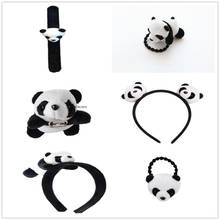 Diseño de Panda, lindo muñeco de peluche de 4-9CM, banda para el pelo de regalo, juguete de felpa 2024 - compra barato