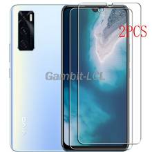 For Vivo V20 SE Tempered Glass Protective ON V20SE V2022 6.44INCH Screen Protector Phone Cover  Film 2024 - buy cheap