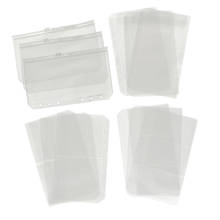 12pcs 1/2/3 Grids Loose Leaf Bags 6 Holes Storage Bags Pouch Zipper Folders 2024 - buy cheap