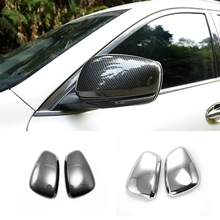 For Renault Koleos 2016 2017 2018 2019 ABS Chrome/Carbon Car Rearview Side door turning Mirror Cover trim Accessories 2PCS 2024 - buy cheap