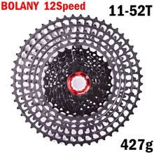 BOLANY MTB 12 Speed 11-52t Cassette 365g Ultralight Bicycle Freewheel 12t Bicycle Parts Mountain For SHIMAN0 HG SYSTEM 2024 - buy cheap