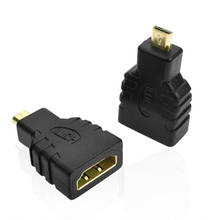 Micro HDMI to HDMI Adapter Converter Male to Female HD 1080p Connector Extension Cable for Video TV Xbox 360 HDTV 2024 - buy cheap