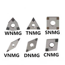 1Pcs Turning Inserts WNMG080404 WNMG080408 TNMG CNMG Insert CBN Edged Carbide Solid Corner CBN Insert CNC Lathe Turning Tool 2024 - buy cheap