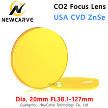USA CVD ZnSe CO2 lente de enfoque Dia-20mm FL38.1-127mm 1,5 "-5" para máquina de corte láser CO2 NEWCARVE 2024 - compra barato