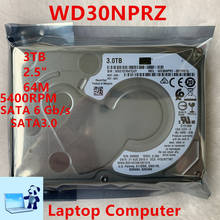 New Original HDD For WD Brand 3TB 2.5" SATA 6 Gb/s 64MB 5400RPM For Internal Hard Disk For Notebook HDD For WD30NPRZ 2024 - buy cheap