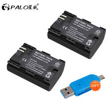 PALO 2PCS 2000mAh LP-E6 LP E6 LP-E6N Camera Battery For Canon EOS 5DS 5D Mark II Mark III 6D 7D 60D 60Da 70D 80D DSLR EOS 5DSR 2024 - buy cheap