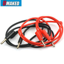 High temperature resistant test line 1 Meter The silicone line+4 mm banana plug 2024 - buy cheap