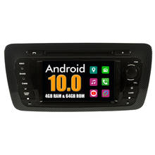 RoverOne Android 10 Octa Core Car Radio DVD GPS For Seat Ibiza Touchscreen Multimedia Player Head Unit Bluetooth Free HD Camera 2024 - buy cheap