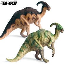 Large Parasaurolophus Dinosaur Model Toy Wild Beast Figure Jurasic Educational Toys for Children Figurine Kids Gift 15.5cm 2024 - buy cheap