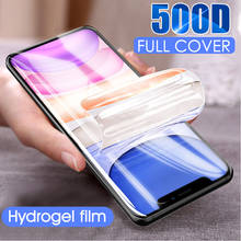 Screen Protector For iPhone X XR XS Max HD Protective Full Cover Hydrogel Film for iPhone 7 8 6 6S Plus 5 5S SE 4 4S 2024 - buy cheap