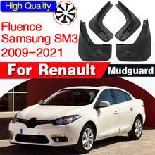 OE Styled Molded Car Mud Flaps For Renault Fluence Samsung SM3 2009-on Mudflaps Splash Guards Flap Mudguards Car Styling 2024 - buy cheap