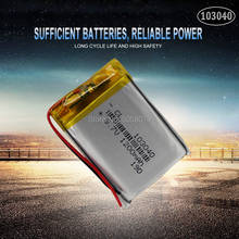 1pc 1200mah 3.7v 103040 bateria recarregável lipo do polímero do lítio para mp3 mp4 gps psp vr dvr dvd jogo de vídeo móvel tablet pow 2024 - compre barato