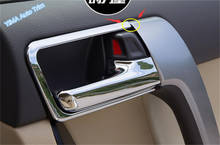 Lapetus apto para Toyota Land Cruiser Prado FJ150 2014 - 2020 de ABS para automóvil estilo puerta interior cubierta de marco de tirador cuenco Trim 2 Modelo 2024 - compra barato