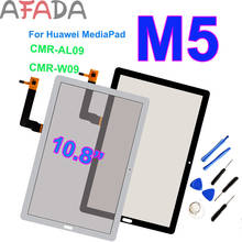 Painel de tela para medimediapad m5 10.8 ", substituição de CMR-AL09 com sensor de toque e digitalizador 2024 - compre barato