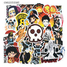 10/50Pcs/set Fire Force Graffiti Stickers Japanese Anime Stickers For Motorcycle Phone Skateboards Laptop Luggage Bicycle 2024 - buy cheap