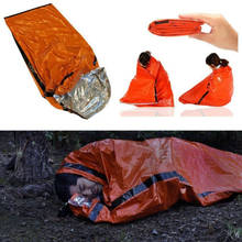 Уличная палатка первой помощи для выживания, одеяло, спальный мешок, укрытие для кемпинга, снаряжение 2024 - купить недорого