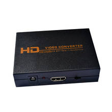 Larryjoe 1080p hd conversor de vídeo hdmi-compatível com dvi spdif/fone de ouvido conversor de áudio caixa de adaptador para ps3 ray azul dvd 2024 - compre barato