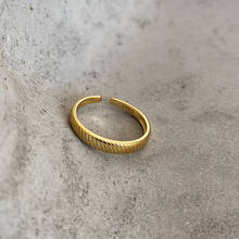 Celi во французском стиле Корейская Ювелирная повязка на голову 925 серебро саржа кольцо Модные минималистичные сапоги нишу кольцо 18k золотое покрытие, не выцветает 2024 - купить недорого