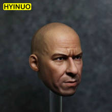 1/6 ScaleTree Gruitt Fast 8 Dominic Toretto Male Man Boy Head Carving Sculpt Headplay for 12" HT Action Figure 2024 - buy cheap