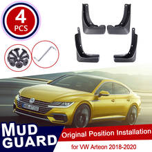 4Pcs Set for Volkswagen VW Arteon 2018 2019 2020 Car Mud Flaps Front Rear Mudguard Splash Guards Fender Mudflaps Car Accessories 2024 - buy cheap